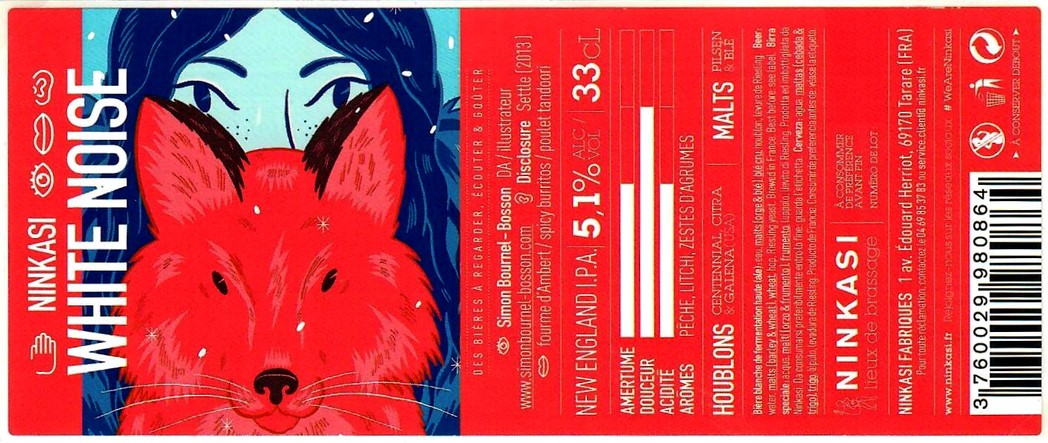 Etiquette BRASSERIE NINKASI 24