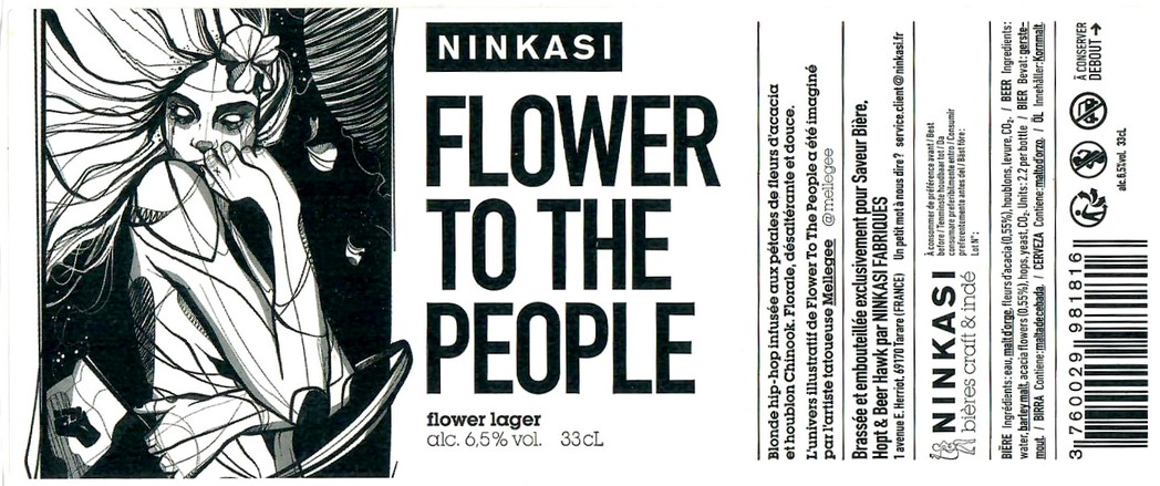 Etiquette BRASSERIE NINKASI 42
