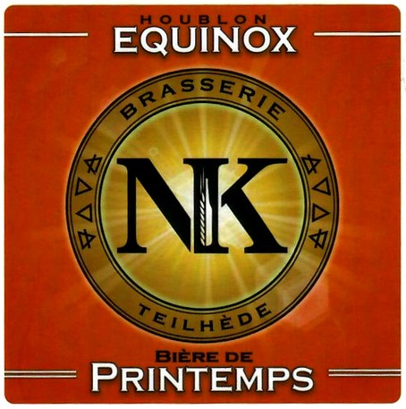 etiquette BRASSERIE NK 10
