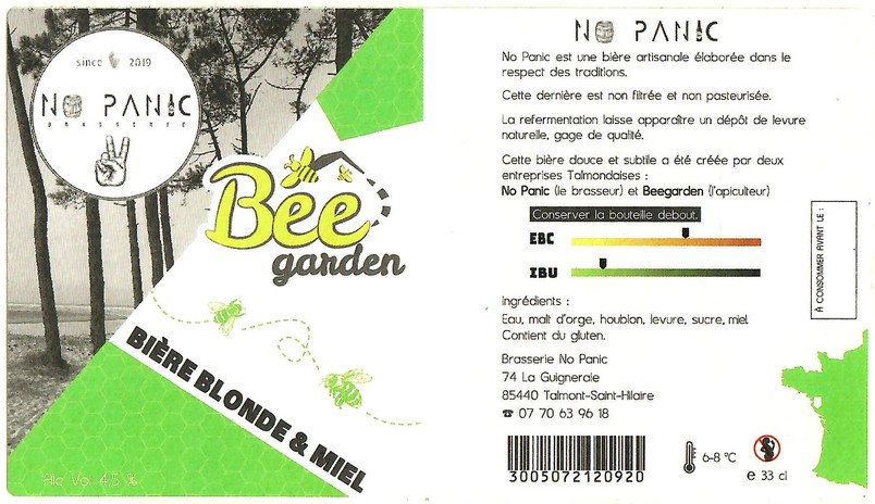 Etiquette BRASSERIE NO PANIC 04