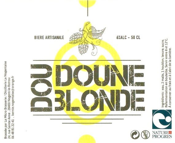 Etiquette BRASSERIE NOGENTAISE 57