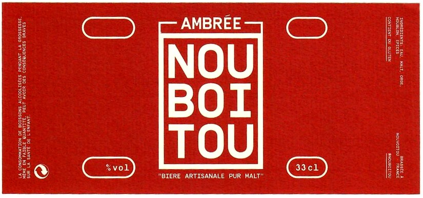 etiquette BRASSERIE NOUBOITOU 01