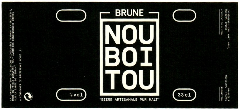 etiquette BRASSERIE NOUBOITOU 02