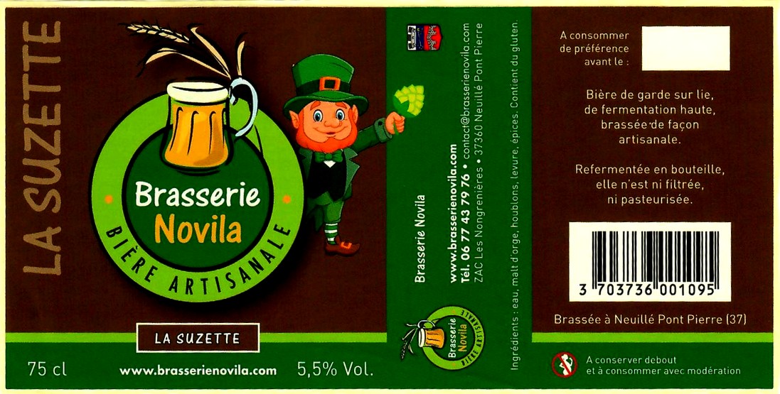 etiquette BRASSERIE NOVILA 04