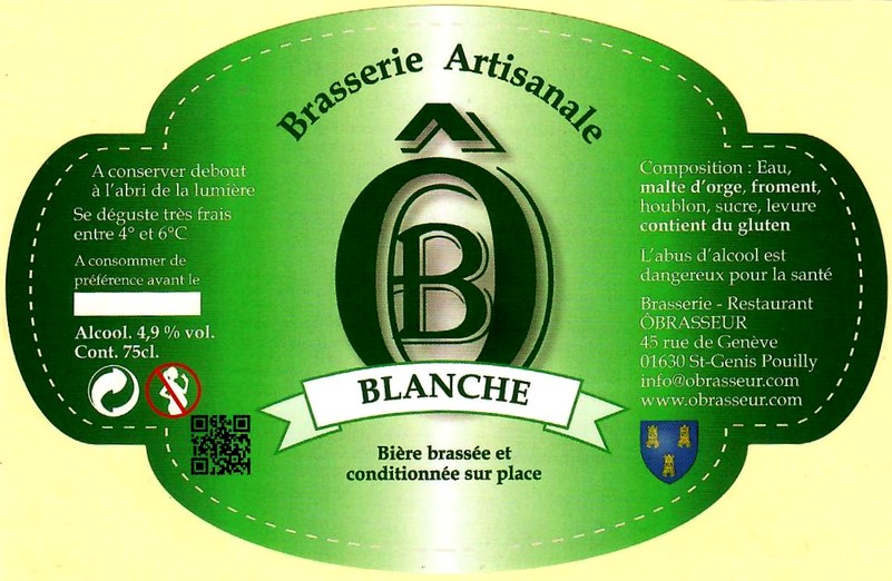 etiquette O BRASSEUR 01