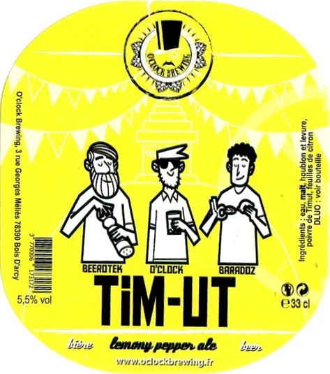 Etiquette BRASSERIE O CLOCK 04