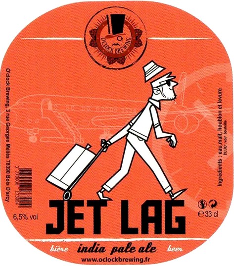 Etiquette BRASSERIE O CLOCK 08