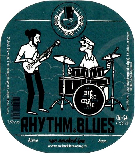 Etiquette BRASSERIE O CLOCK 10