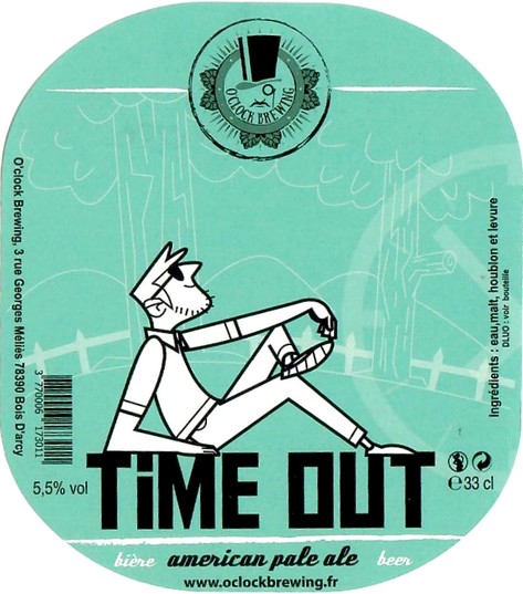 Etiquette BRASSERIE O CLOCK 20