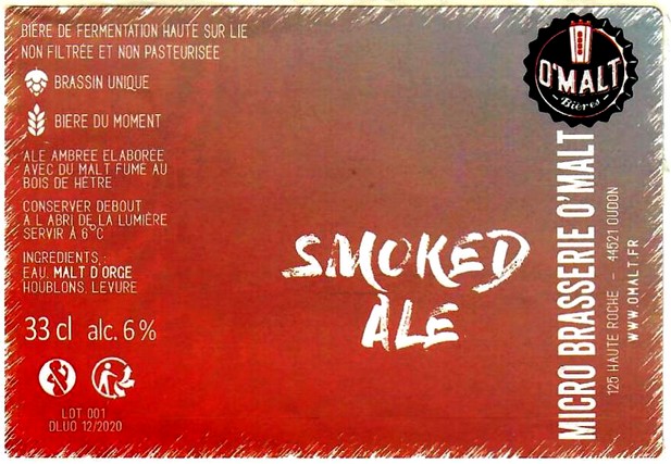 etiquette BRASSERIE O MALT 01
