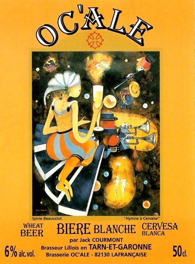 Etiquette BRASSERIE OC ALE 01