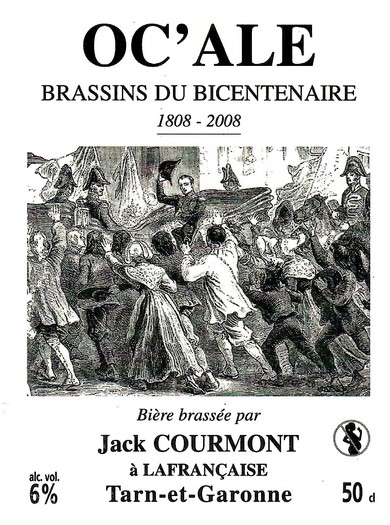 Etiquette BRASSERIE OC ALE 07