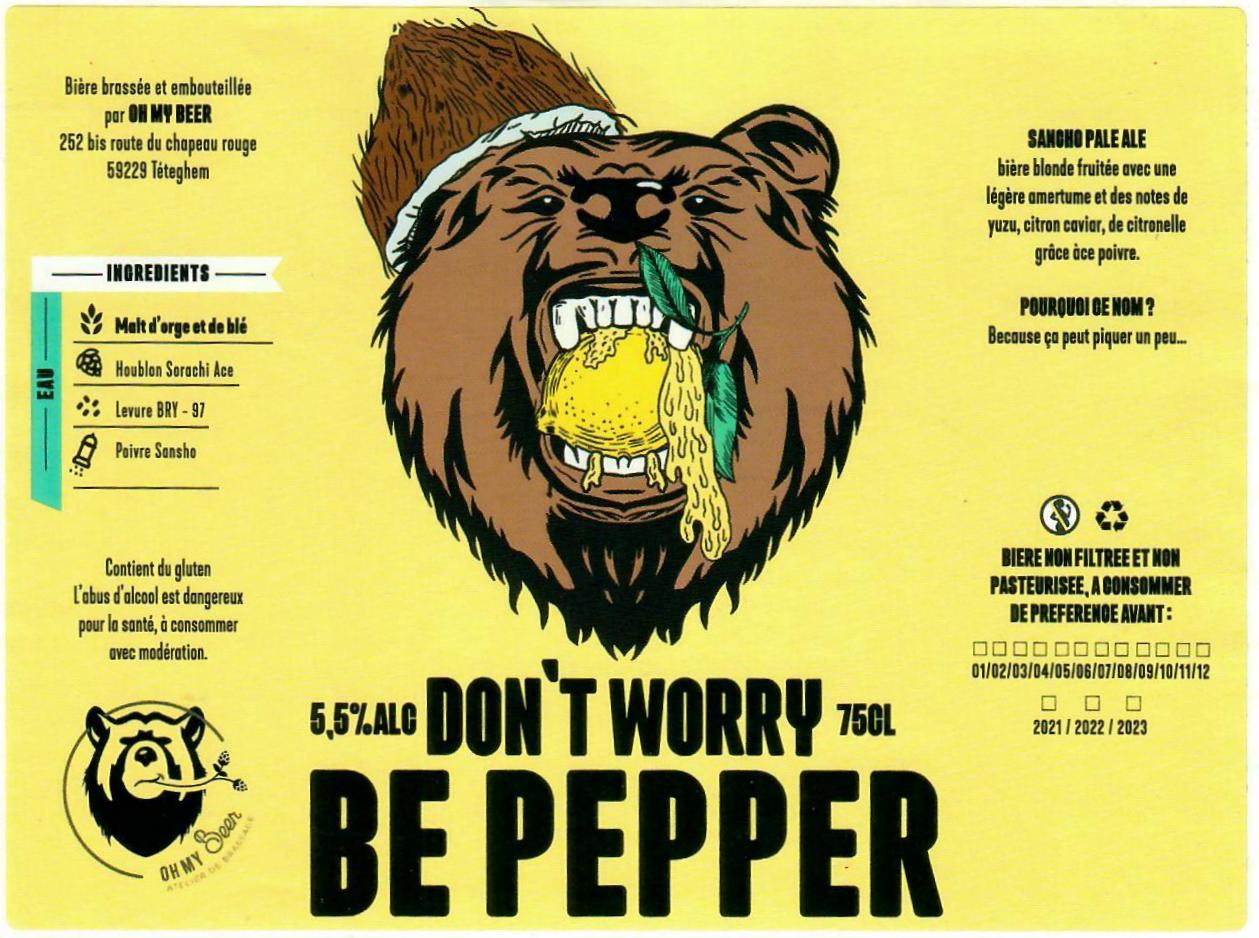 Etiquette BRASSERIE OH MY BEER 04