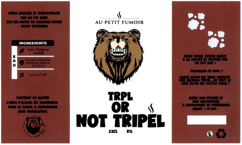 Etiquette BRASSERIE OH MY BEER 08