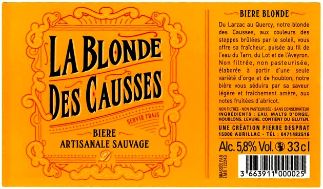 etiquette BRASSERIE OLT 32