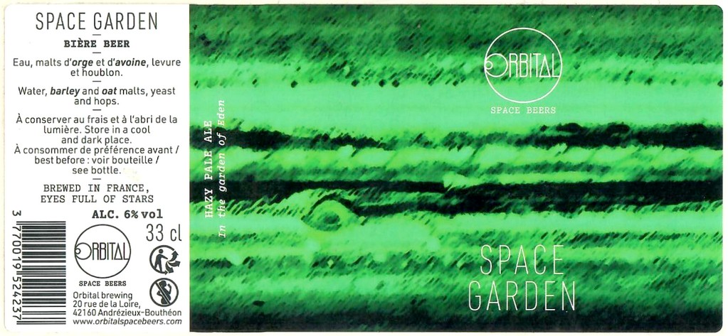 Etiquette BRASSERIE ORBITAL 04