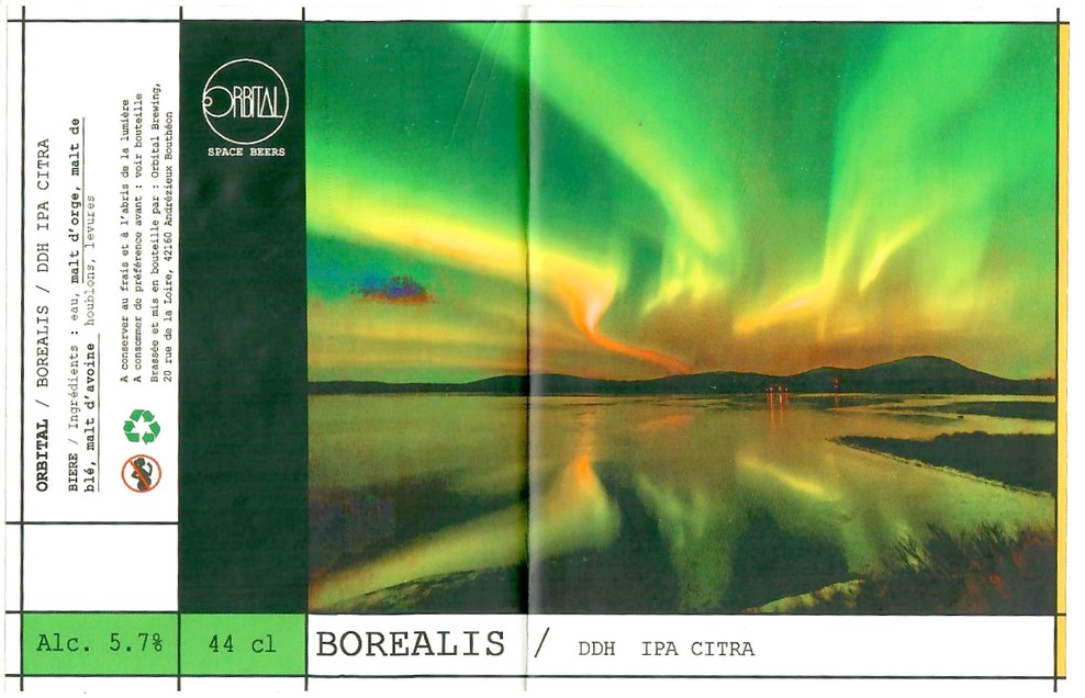 Etiquette BRASSERIE ORBITAL 05