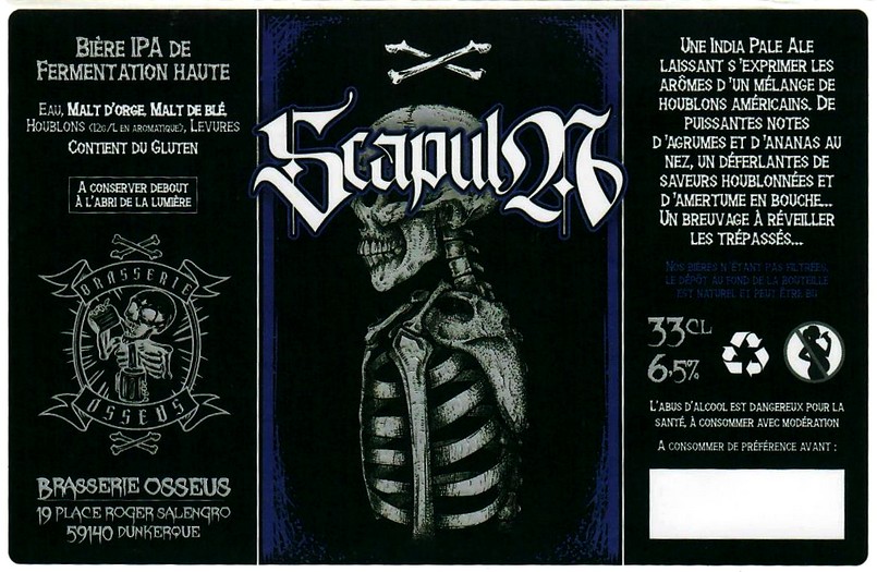 etiquette BRASSERIE OSSEUS 06