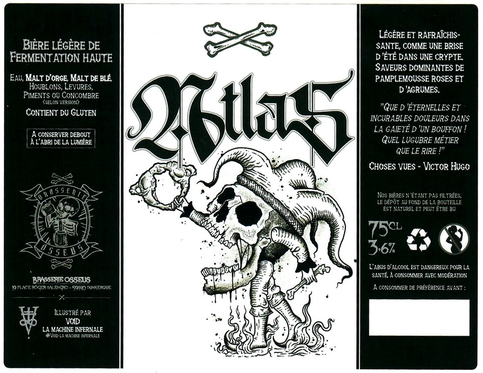 etiquette BRASSERIE OSSEUS 10