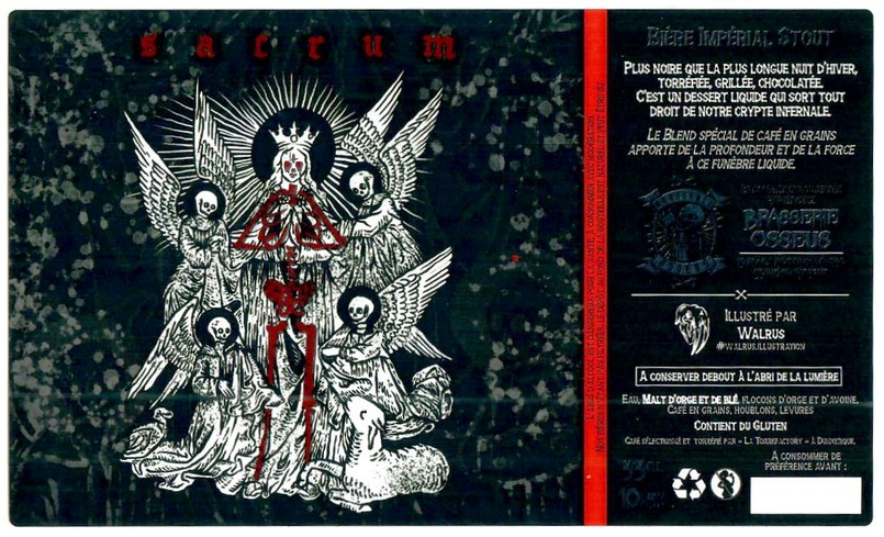 Etiquette BRASSERIE OSSEUS 16