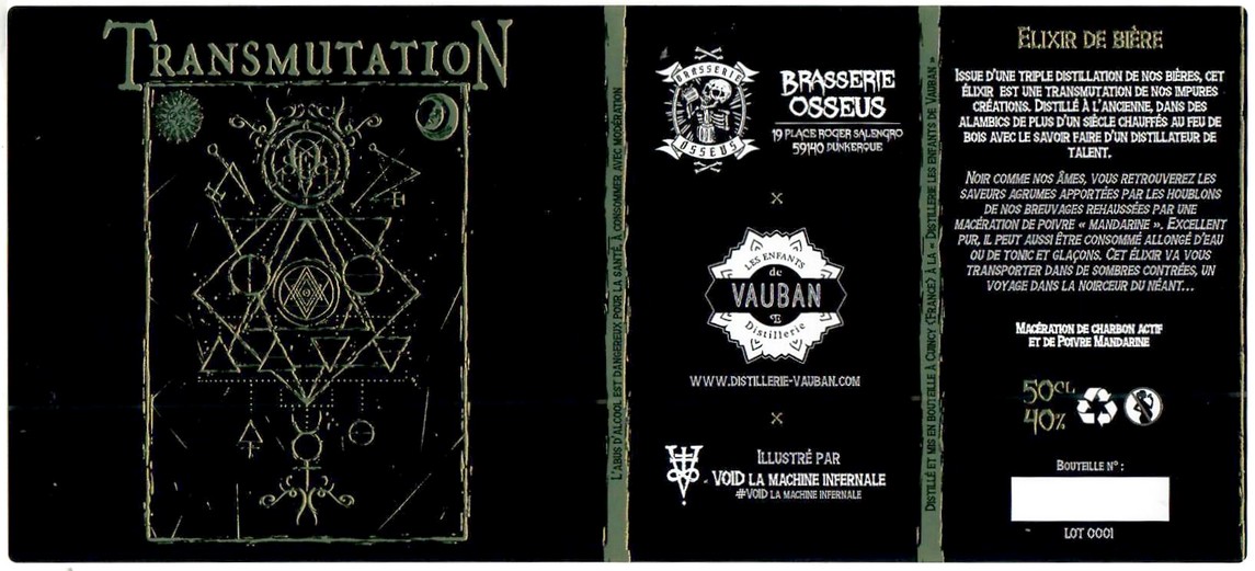 Etiquette BRASSERIE OSSEUS 17