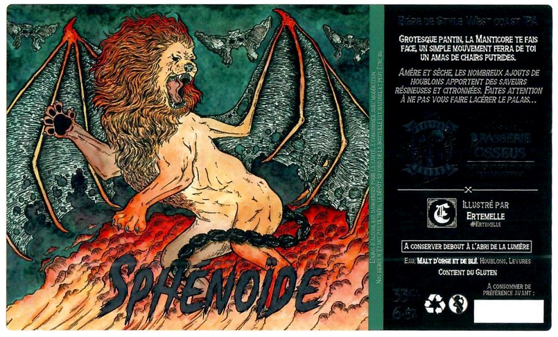 Etiquette BRASSERIE OSSEUS 18