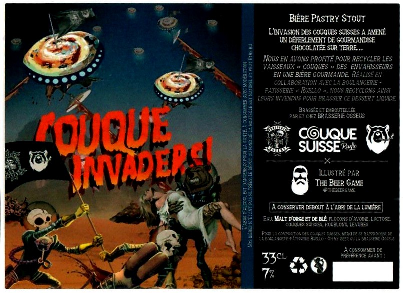 Etiquette BRASSERIE OSSEUS 20