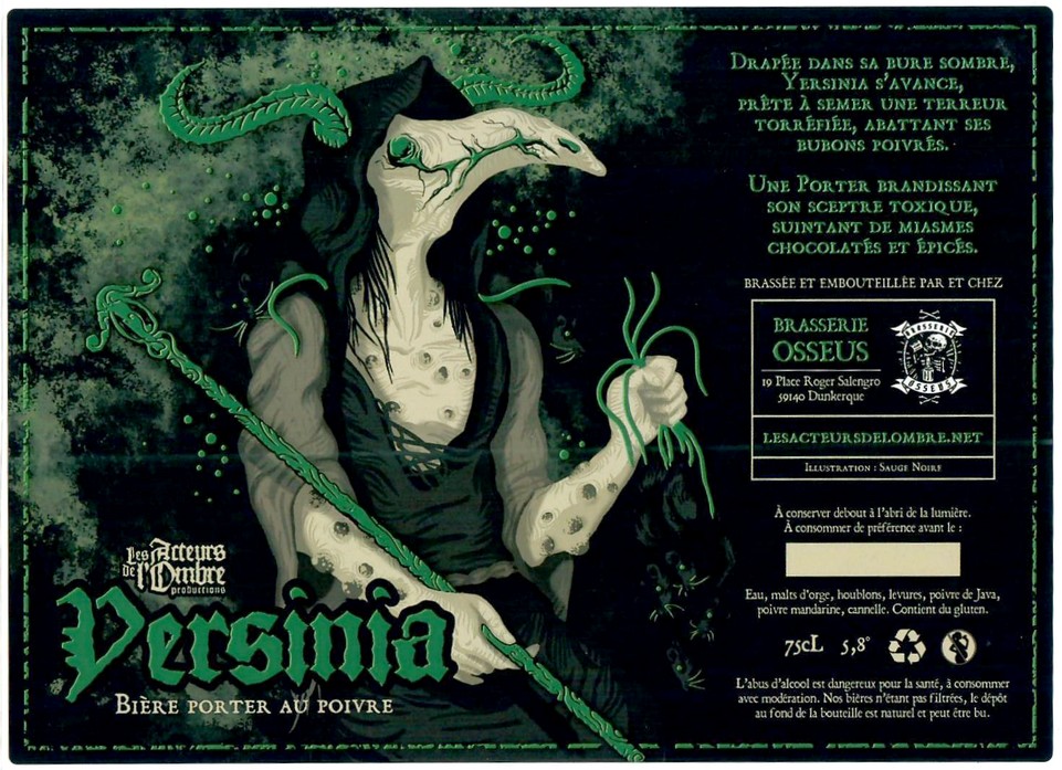 Etiquette BRASSERIE OSSEUS 22