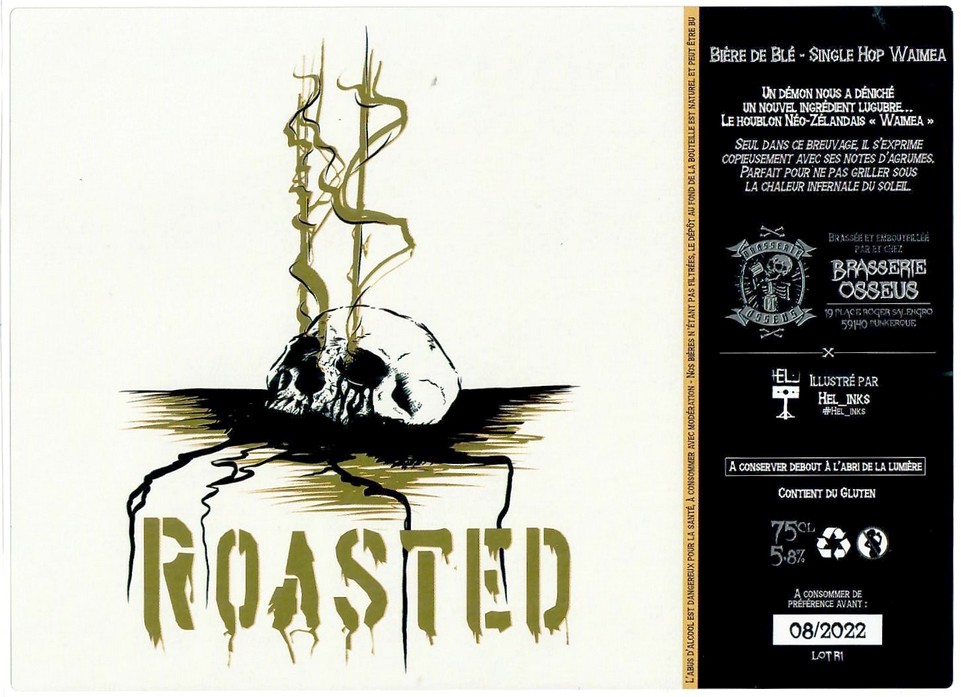 etiquette BRASSERIE OSSEUS 26