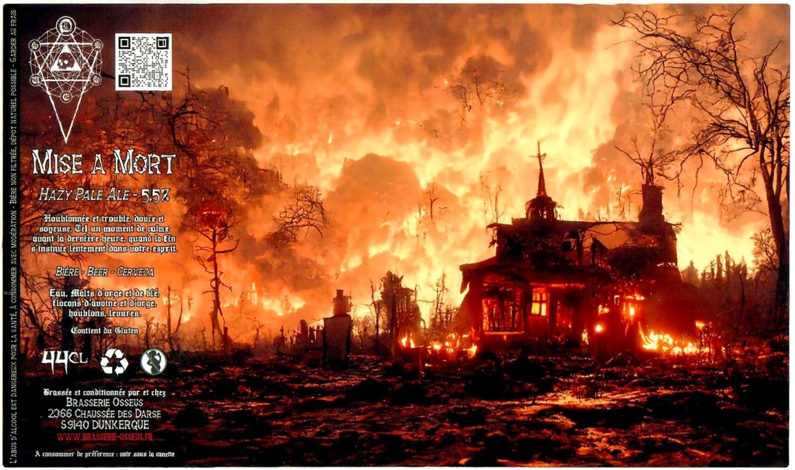 Etiquette BRASSERIE OSSEUS 32