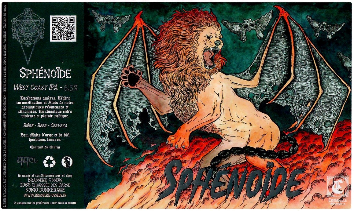 Etiquette BRASSERIE OSSEUS 34