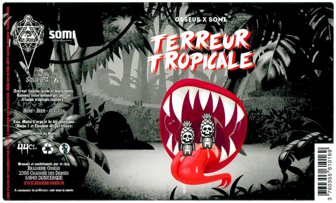 Etiquette BRASSERIE OSSEUS 37