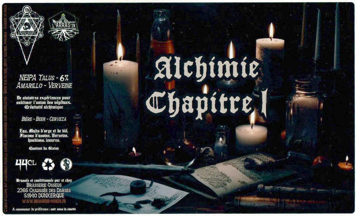 Etiquette BRASSERIE OSSEUS 39