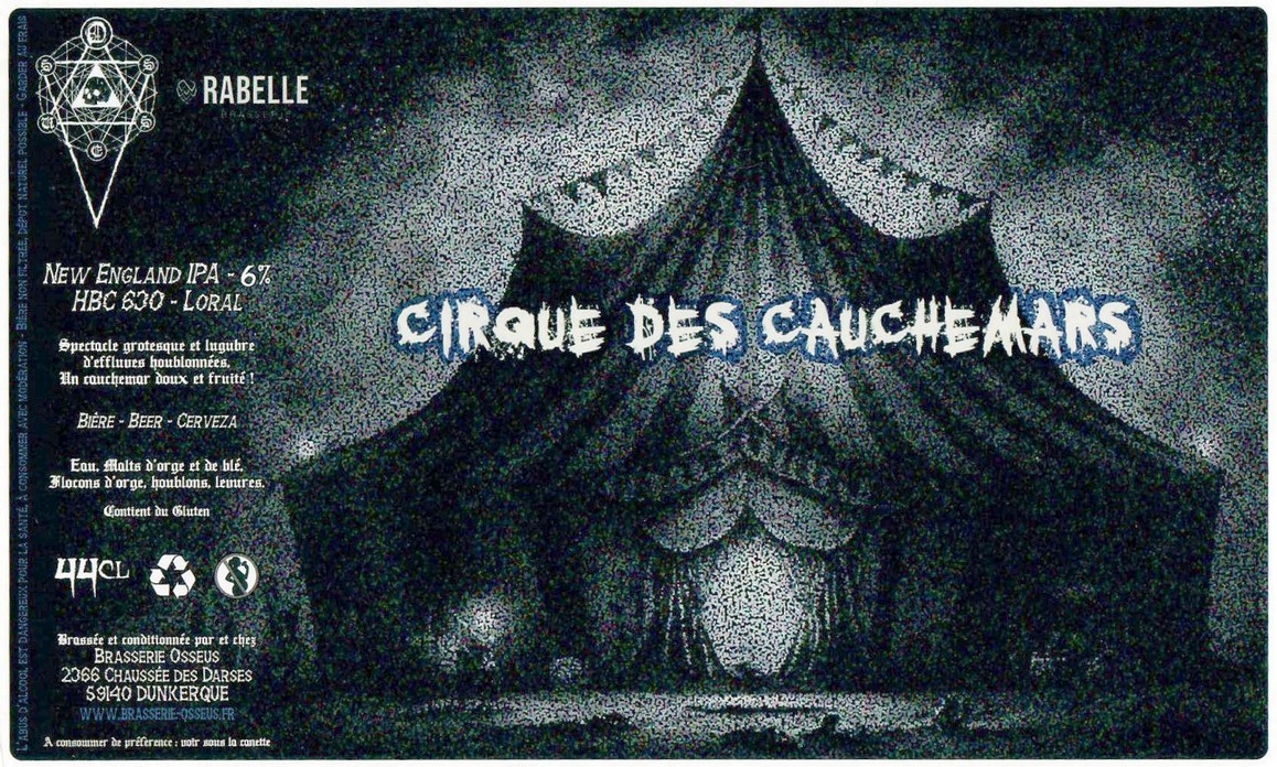 Etiquette BRASSERIE OSSEUS 42