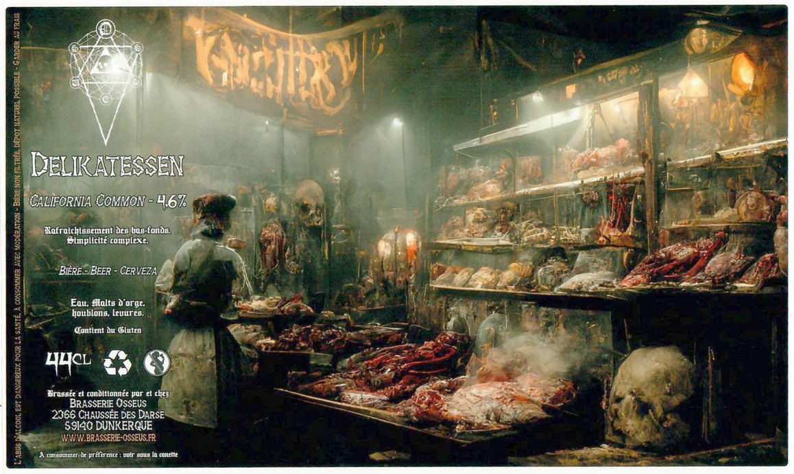 Etiquette BRASSERIE OSSEUS 43