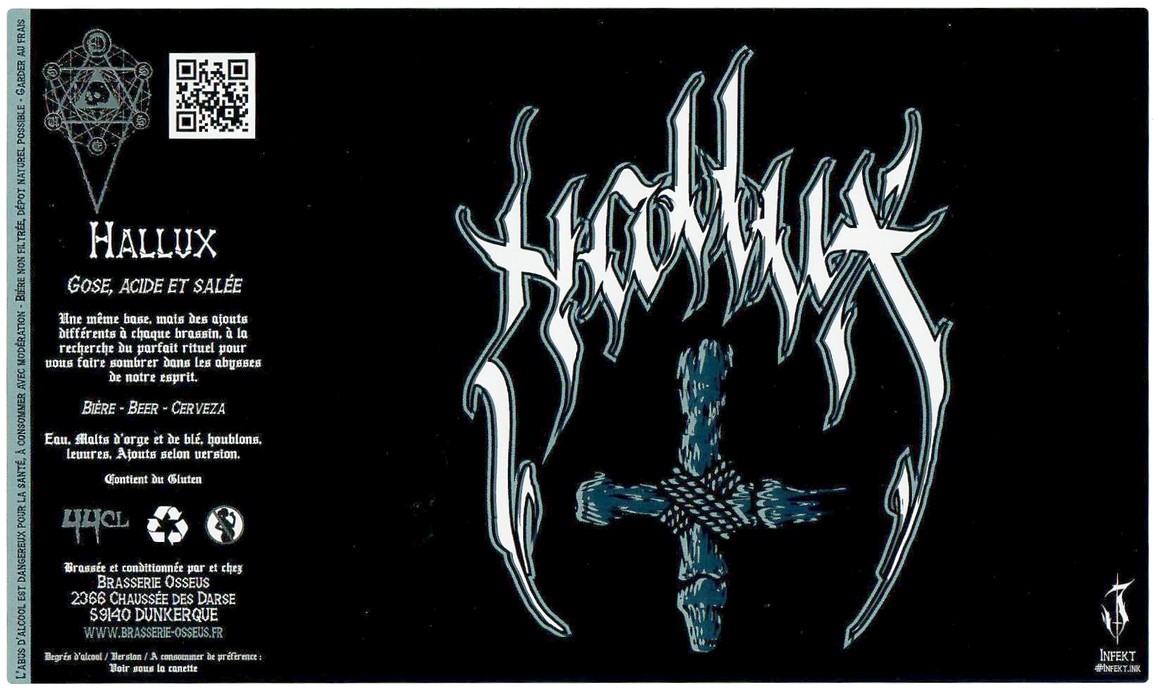 Etiquette BRASSERIE OSSEUS 47