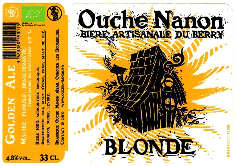 etiquette BRASSERIE OUCHE NANON 18