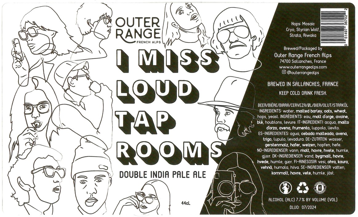 Etiquette BRASSERIE OUTER RANGE 03