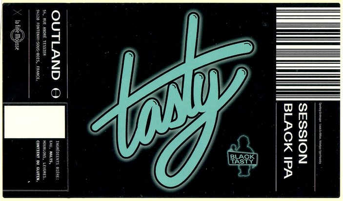 Etiquette BRASSERIE OUTLAND 14