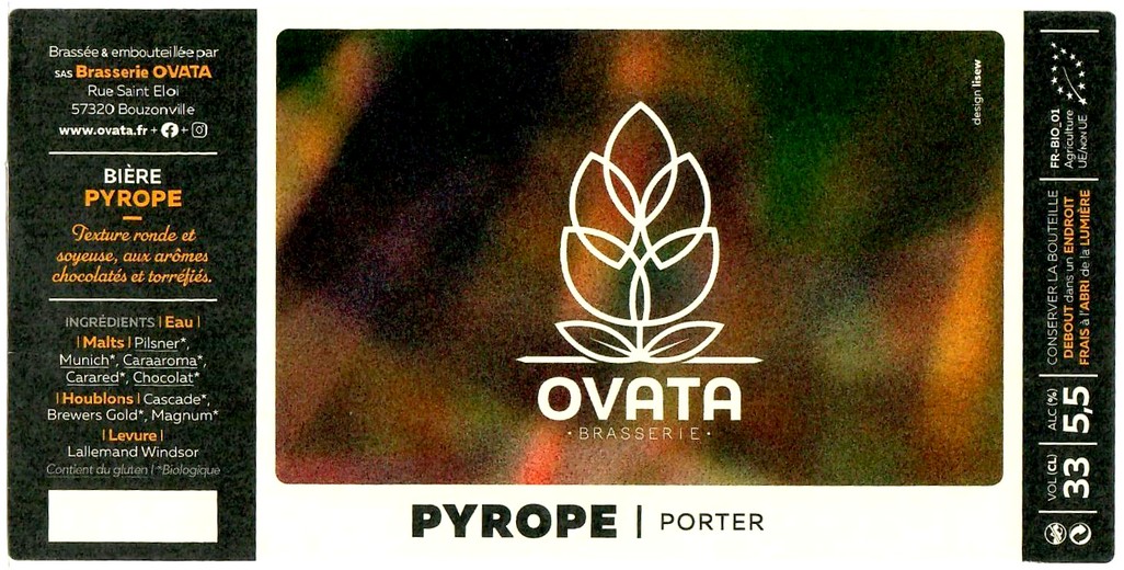 Etiquette BRASSERIE OVATA 01
