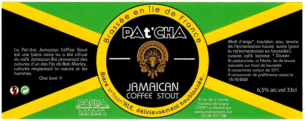 Etiquette BRASSERIE PACHAMAMA 01