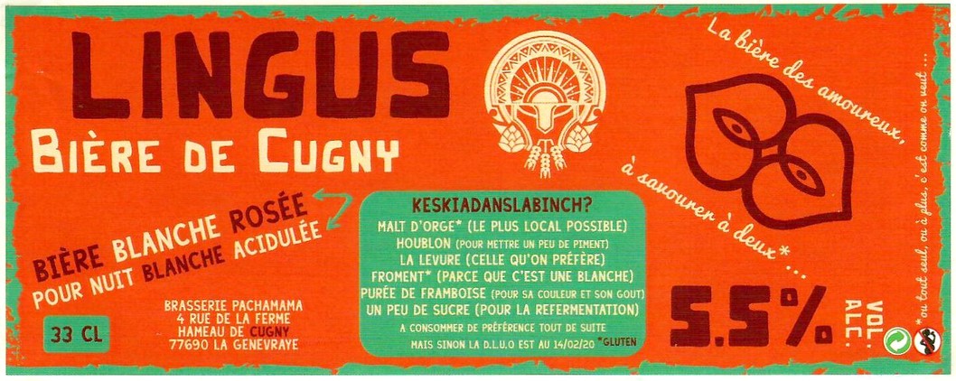 Etiquette BRASSERIE PACHAMAMA 34