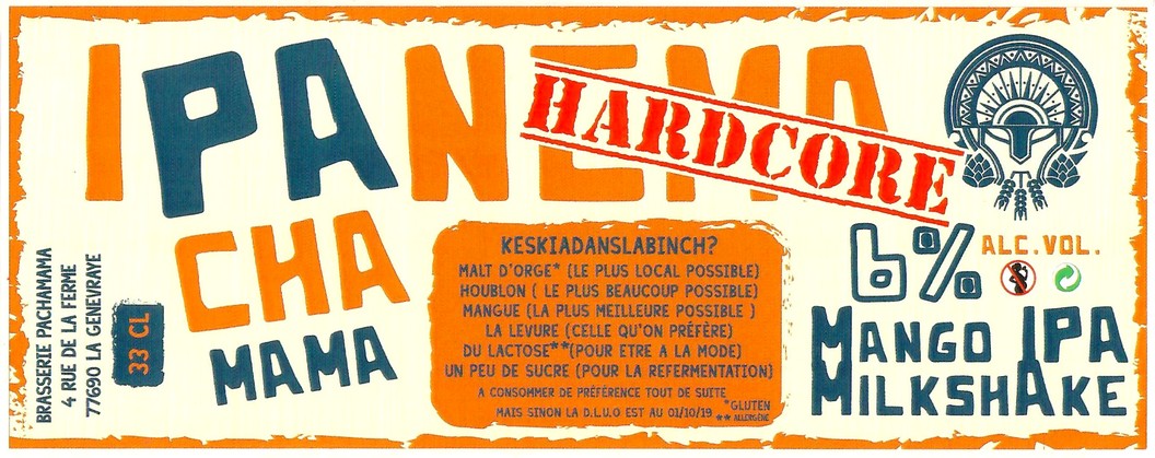 Etiquette BRASSERIE PACHAMAMA 52