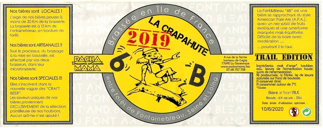 Etiquette BRASSERIE PACHAMAMA 54