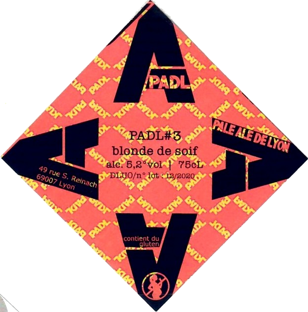 Etiquette BRASSERIE PADL 04