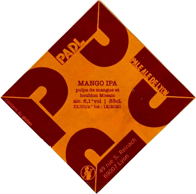 Etiquette BRASSERIE PADL 06