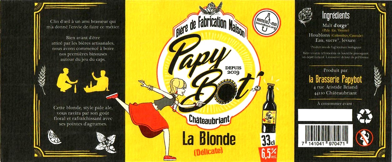 etiquette BRASSERIE PAPYBOT 02