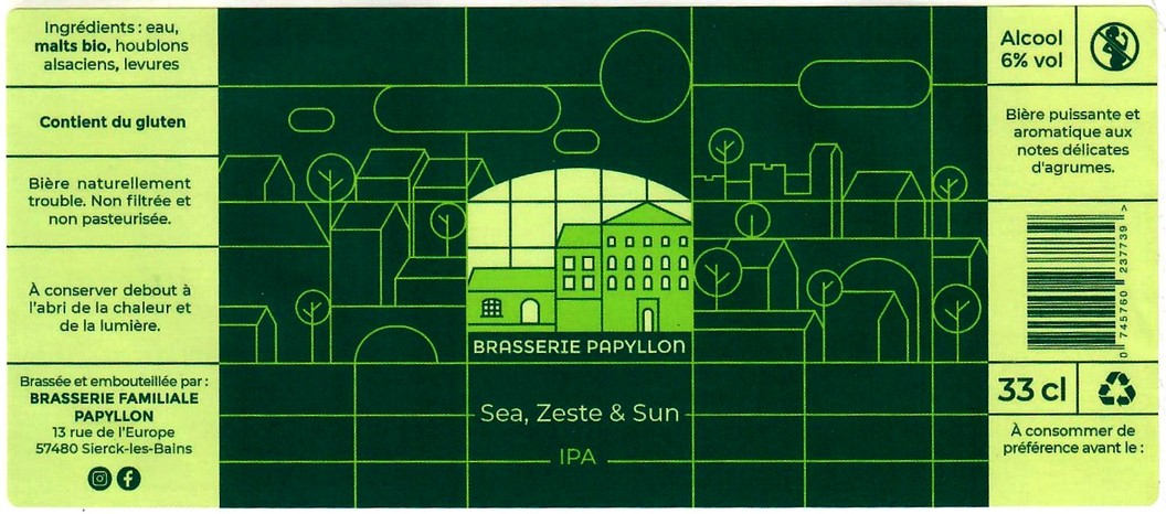 etiquette BRASSERIE PAPYLLON 05