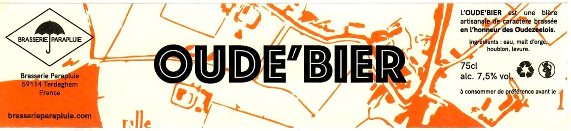 etiquette BRASSERIE PARAPLUIE 01