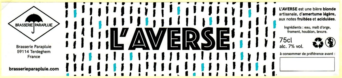 etiquette BRASSERIE PARAPLUIE 02